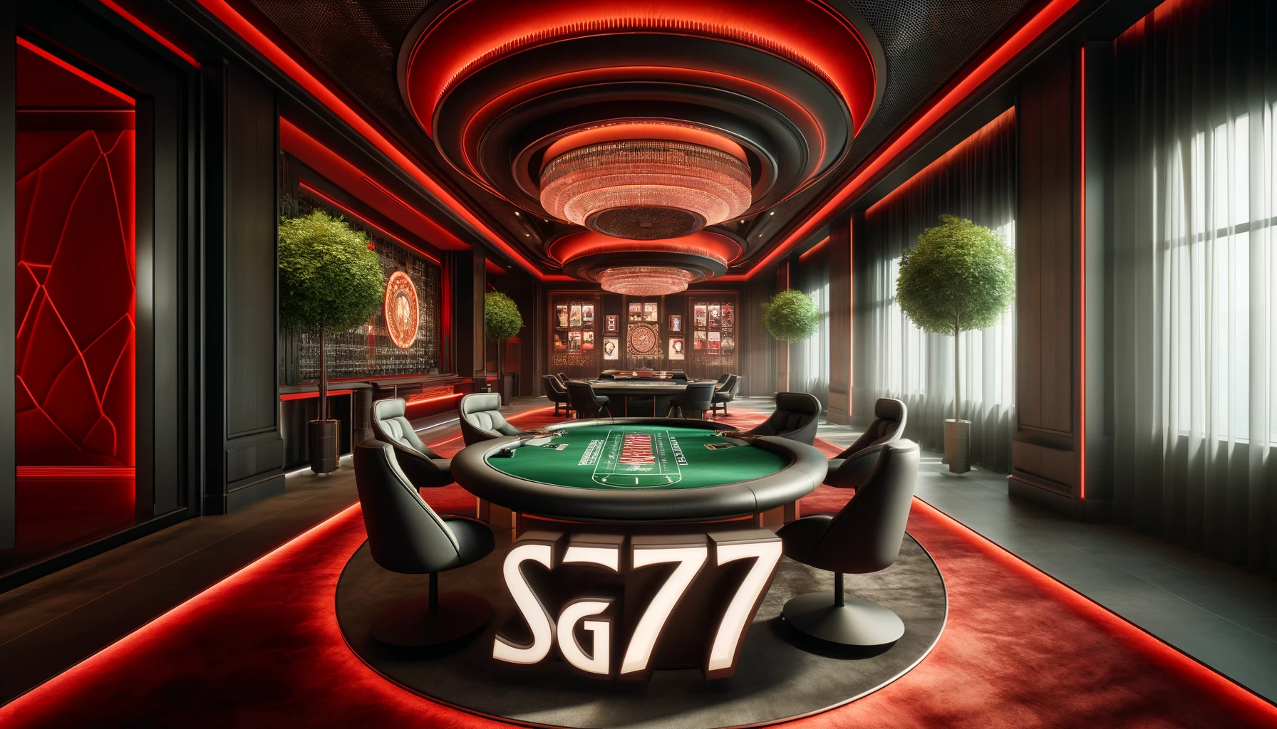 Các trò chơi tại nhà cái casino SG777